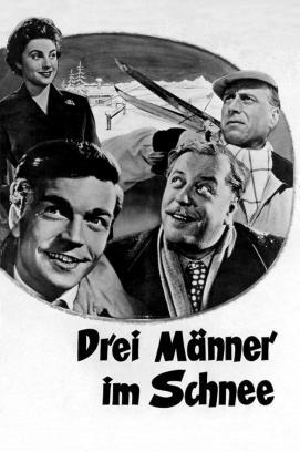 Drei Männer im Schnee